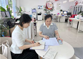 校社联动聚合力 青春实践暖基层 ——我院教师赴德源街道滨清路社区洽谈暑期社会实践落地事宜
