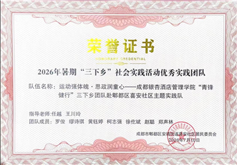 2026年暑期三下乡优秀实践团队